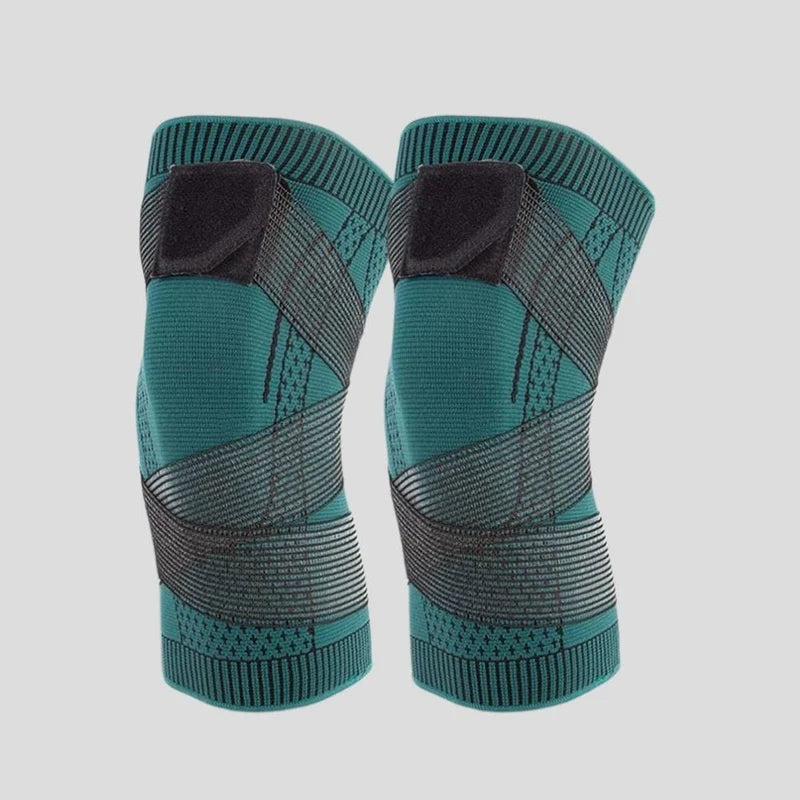 1+1 Gratis | Knieschmerzen | Sofortige Unterstützung | Kompressionsbandage mit Stabilisierung | KneeRelief