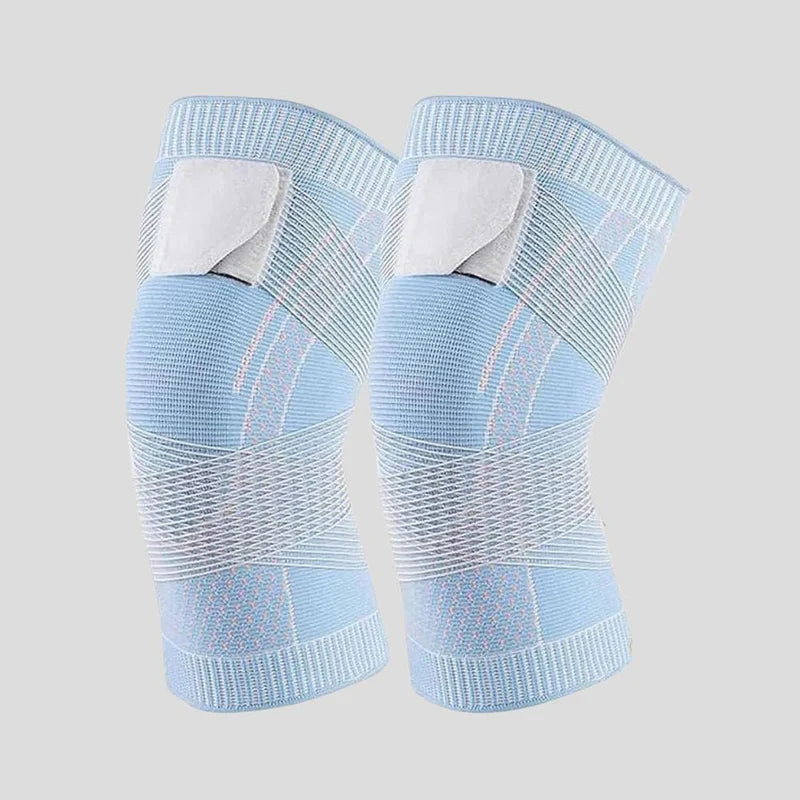 1+1 Gratis | Knieschmerzen | Sofortige Unterstützung | Kompressionsbandage mit Stabilisierung | KneeRelief