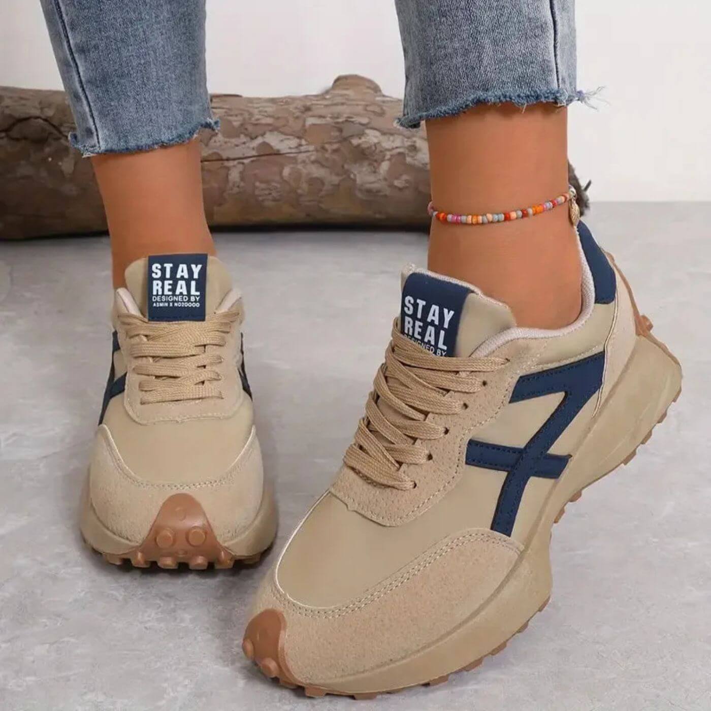 Fayette – Bequeme rutschfeste orthopädische Sneaker