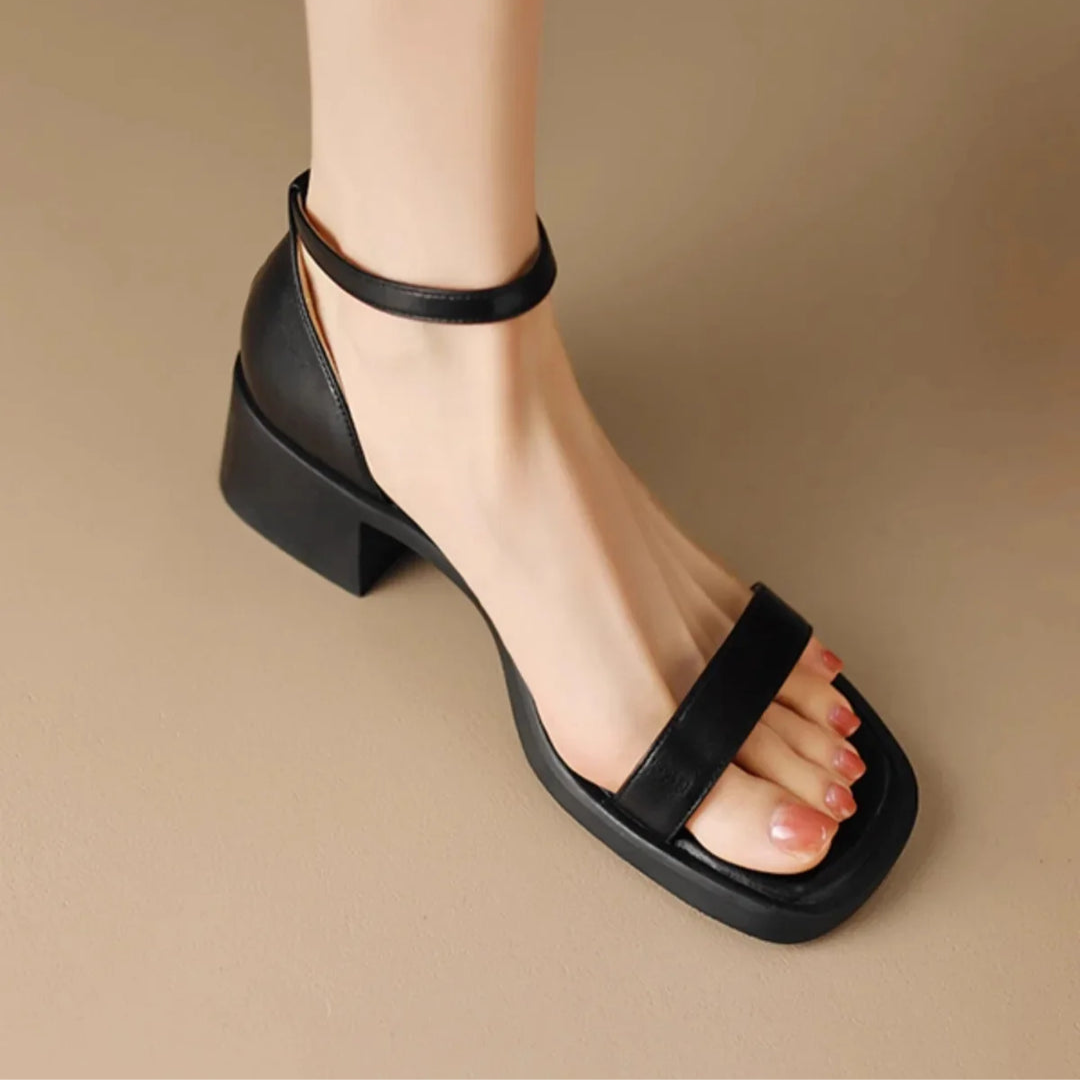 Vallie - Leder Sandalen