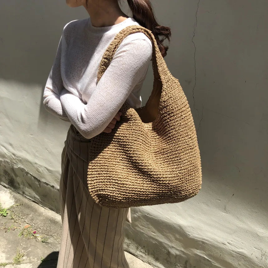 Lässige Rattan-Shopper für stilvolle Sommertage