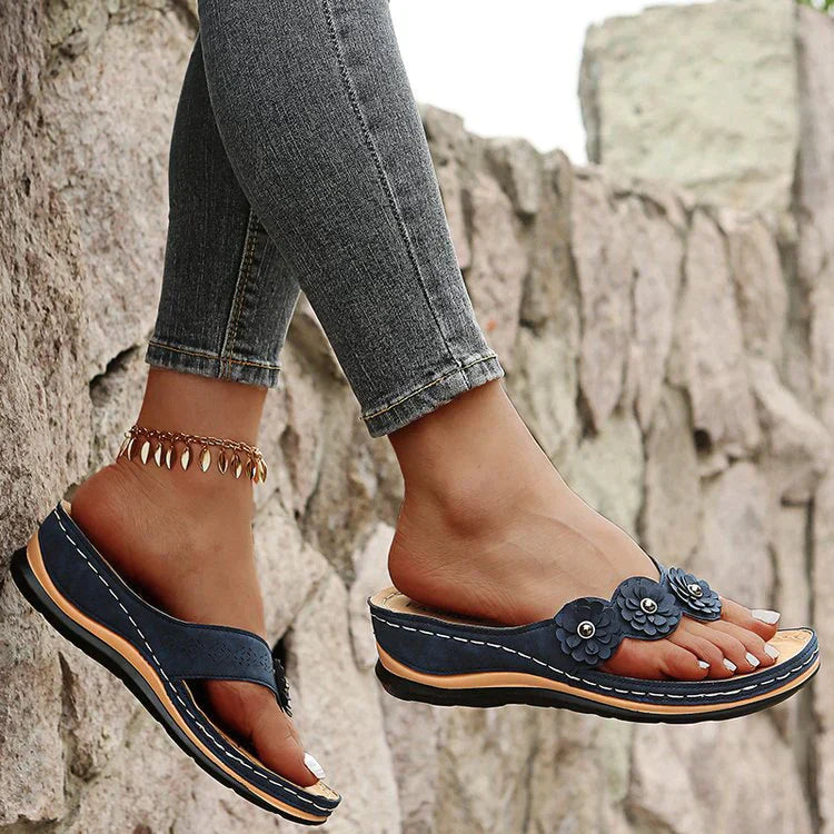 Lena Luxe - Bequeme orthopädische Sandalen