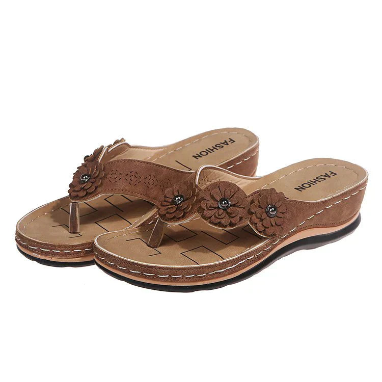 Lena Luxe - Bequeme orthopädische Sandalen