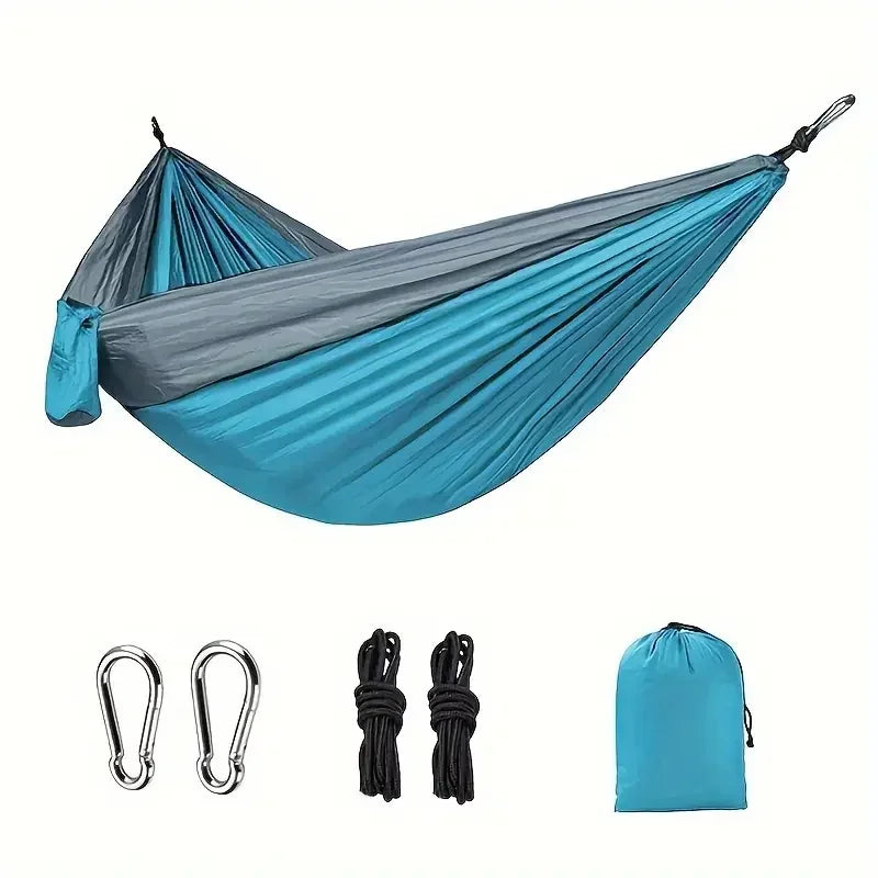 SkyRest Camping-Hängematte | Tragbar & Leicht | Reißfestes Nylongewebe | Outdoor Reise- und Gartenschaukel