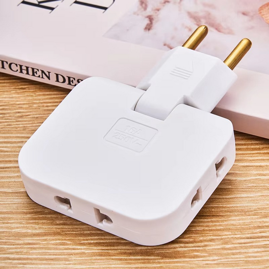 Voltiva - 3-in-1 drehbarer EU-Stecker-Adapter (1+1 GRATIS)