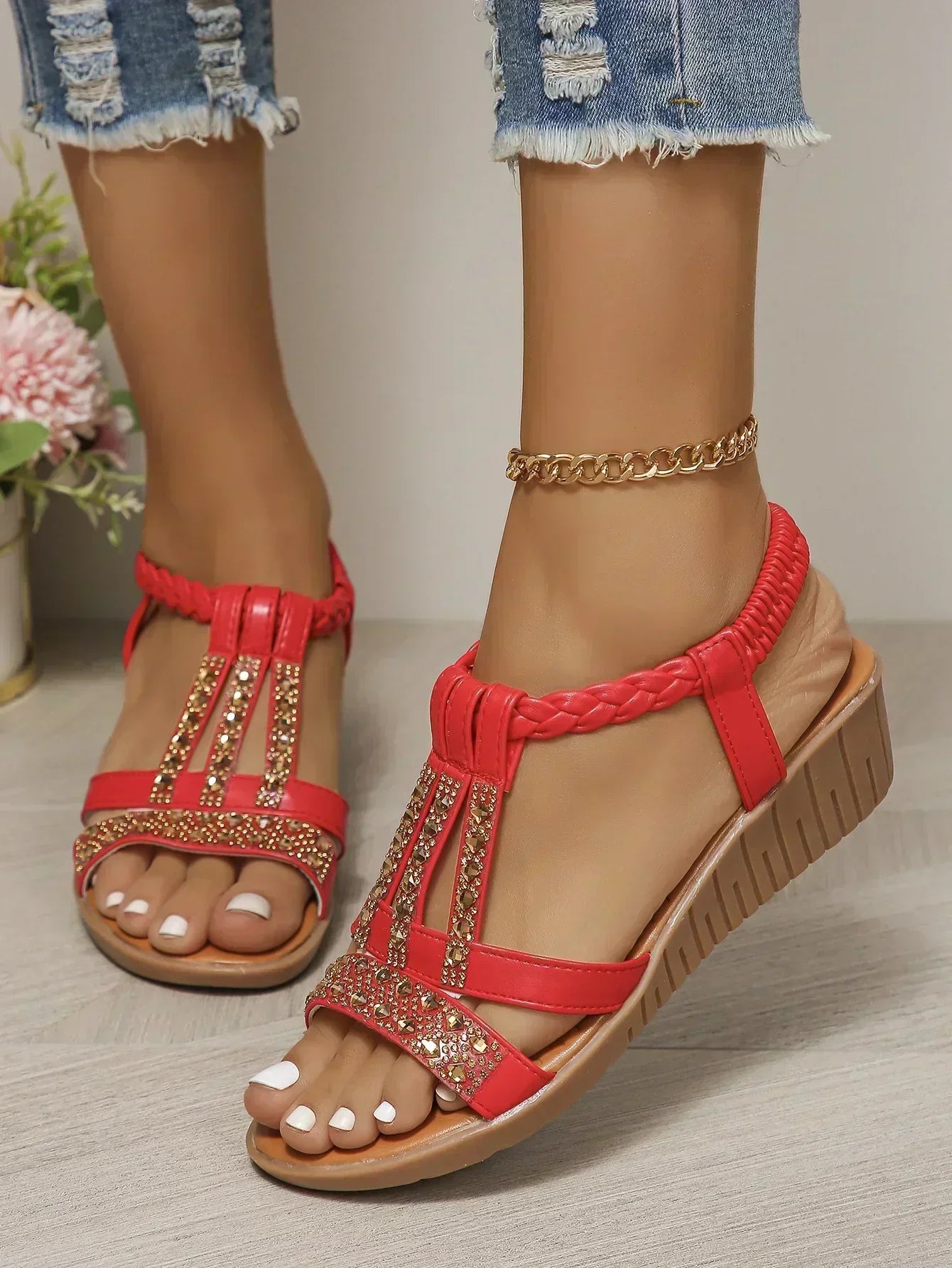 Francesca - Modische orthopädische Sandalen
