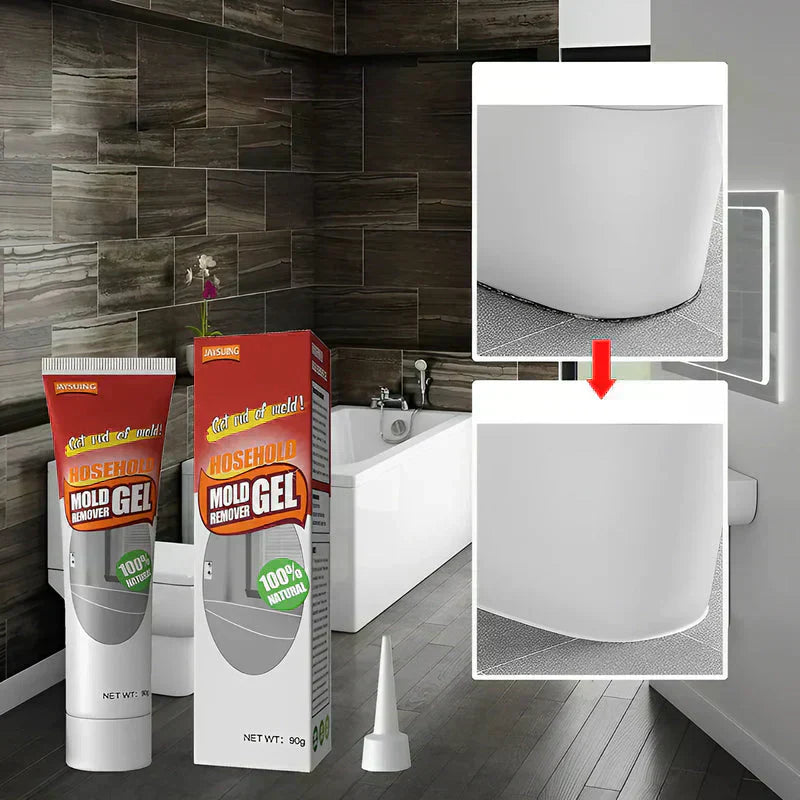 1+1 Gratis | Schimmelentferner-Gel | Schnell wirkender Oberflächenreiniger | MoldFix