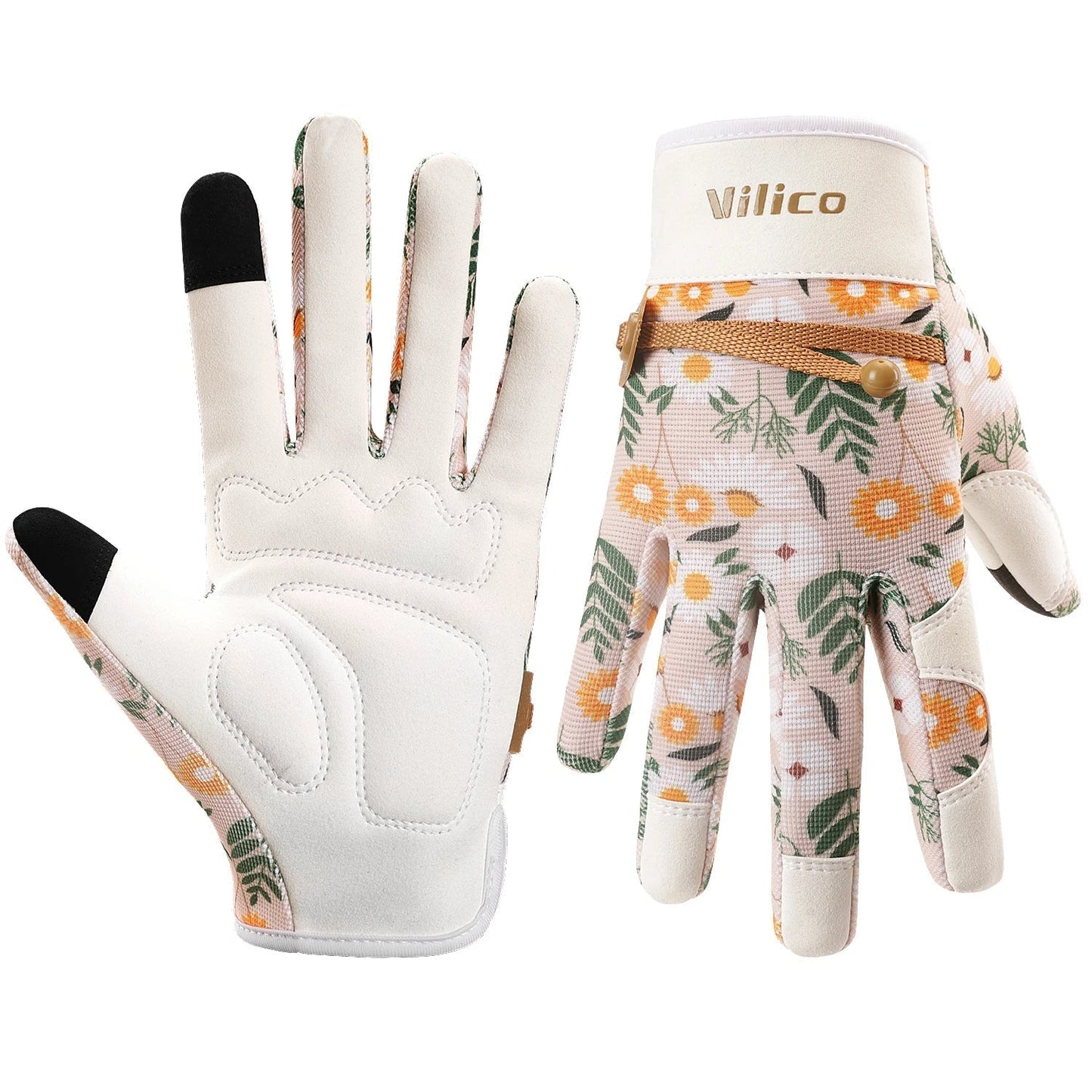 Gardessa Lange Gartenhandschuhe | Schnittfest | Atmungsaktiv | Ellenbogenlang | Ideal zum Jäten, Pflanzen & Schneiden
