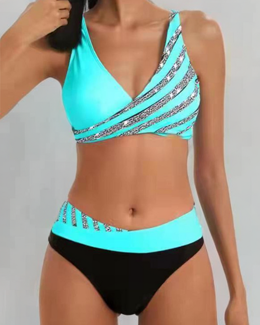 Mona – Bikini mit Warmen Farbtönen