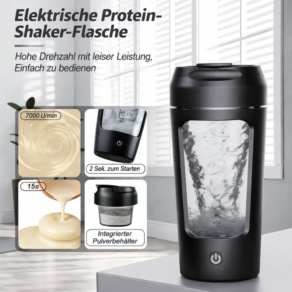 Tragbarer Mixer | Wiederaufladbarer Selbstmisch-Mixer | MixMaster Pro