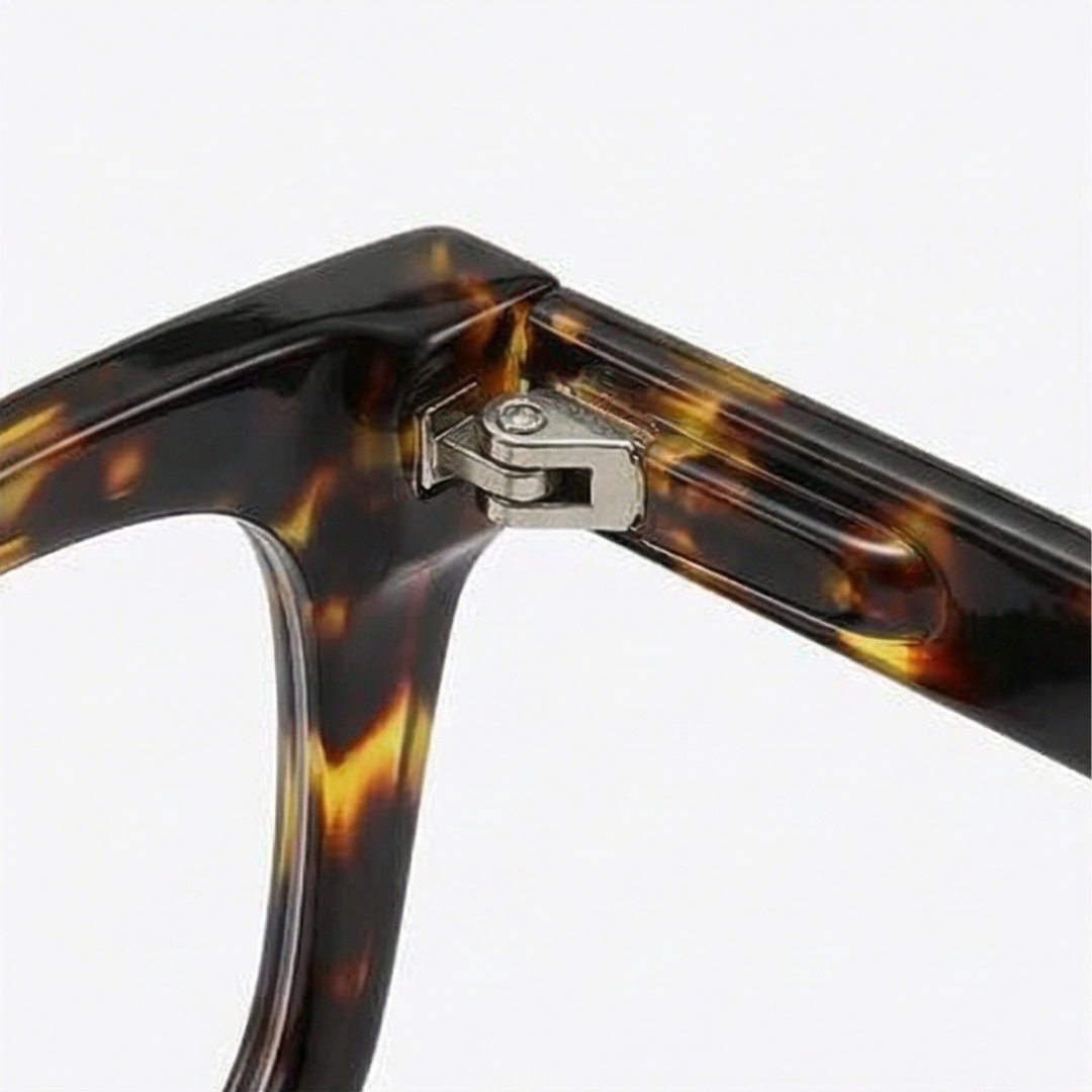 Übergroße Lesebrille | Klare Gläser | FederScharniere | ScreenEase