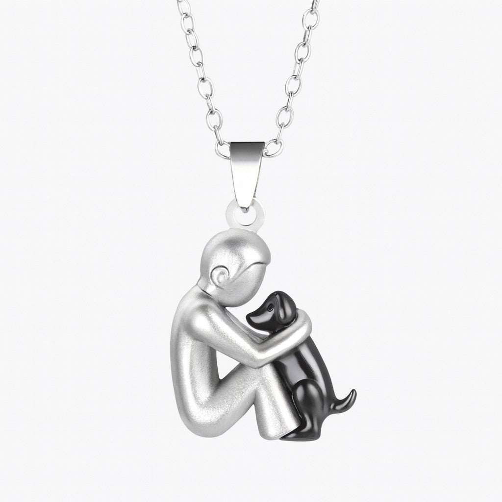 Avalance | Elegante Umarmung Anhänger Kette | Stilvollen Schmuck