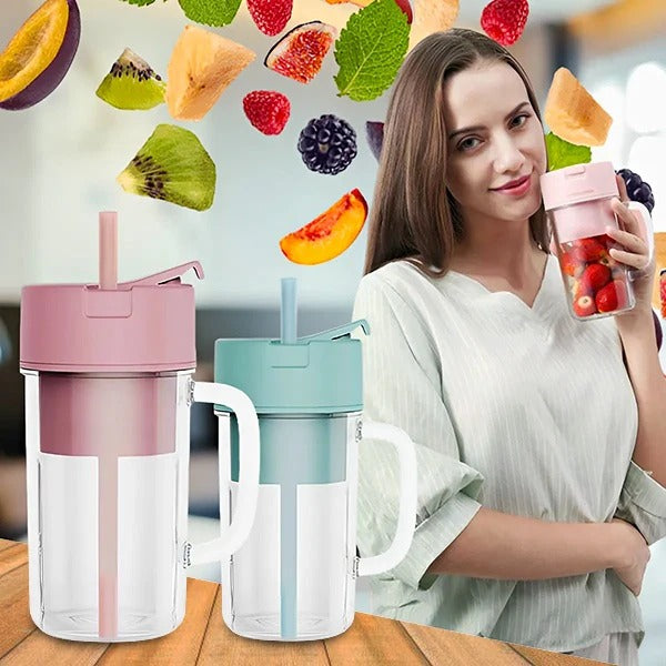 Tragbarer Mixbecher – Frische Smoothies in Sekunden