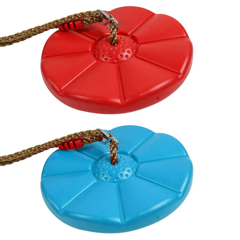SWINGARA Kinderschaukel Sitz | Höhenverstellbar | Ø 27 cm | Geeignet für Garten & Innenbereich