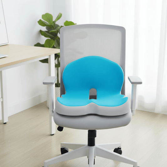 Memory Schaum Kissen | ergonomisch Steißbein-Aussparung | Haltungsunterstützung | Seatcore