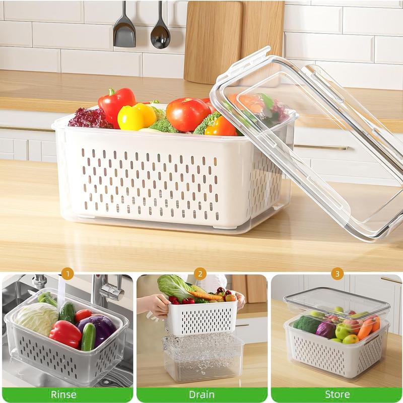 FreshGuard System — Bewahre jeden Bissen knackige Frische und hol dir endlich Ordnung ohne Verschwendung!