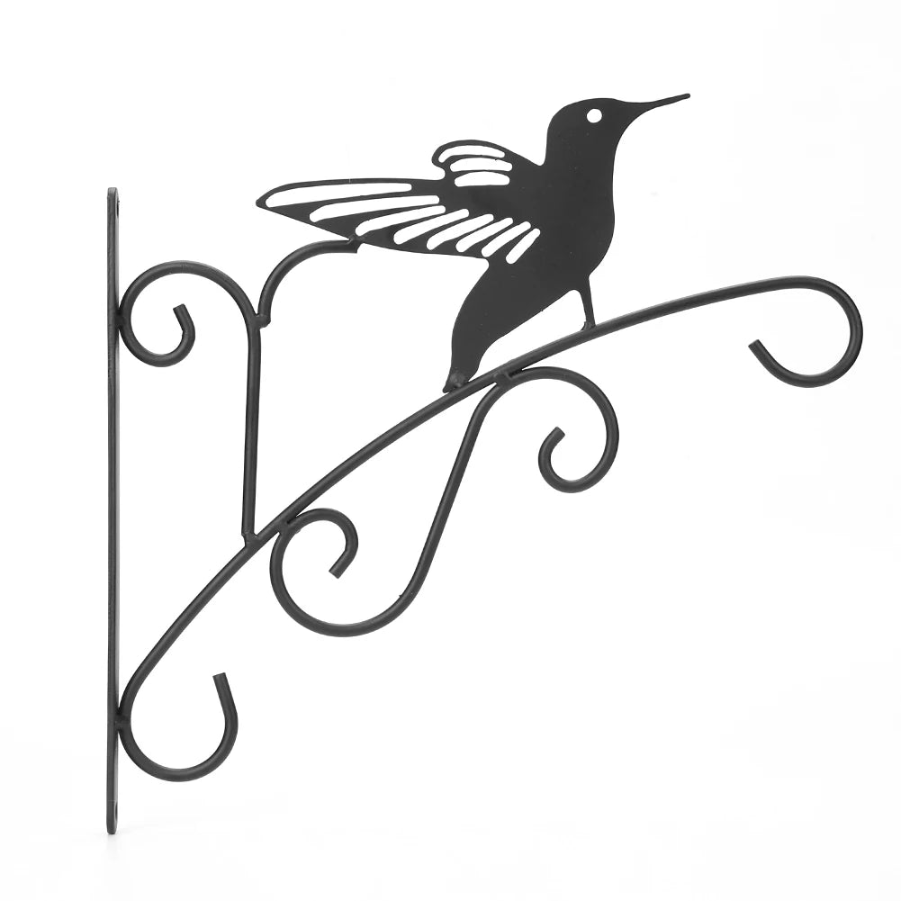 FloraHook Metall-Wandhaken für Pflanzen | Blumentopfhalter | Balkon- und Gartendekoration