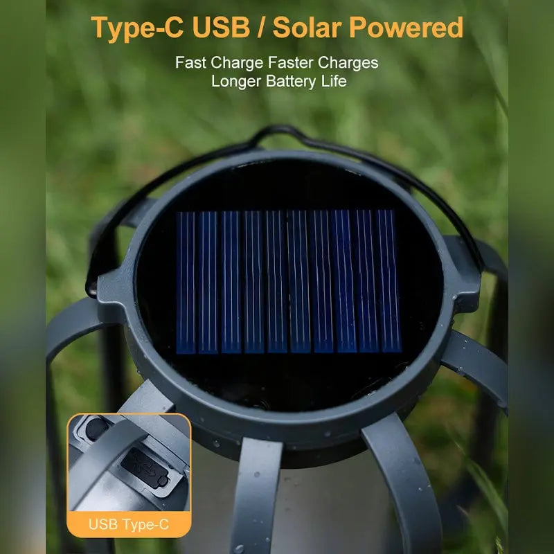 BurstGlow – Solarleuchte mit authentischem Flammenambiente!