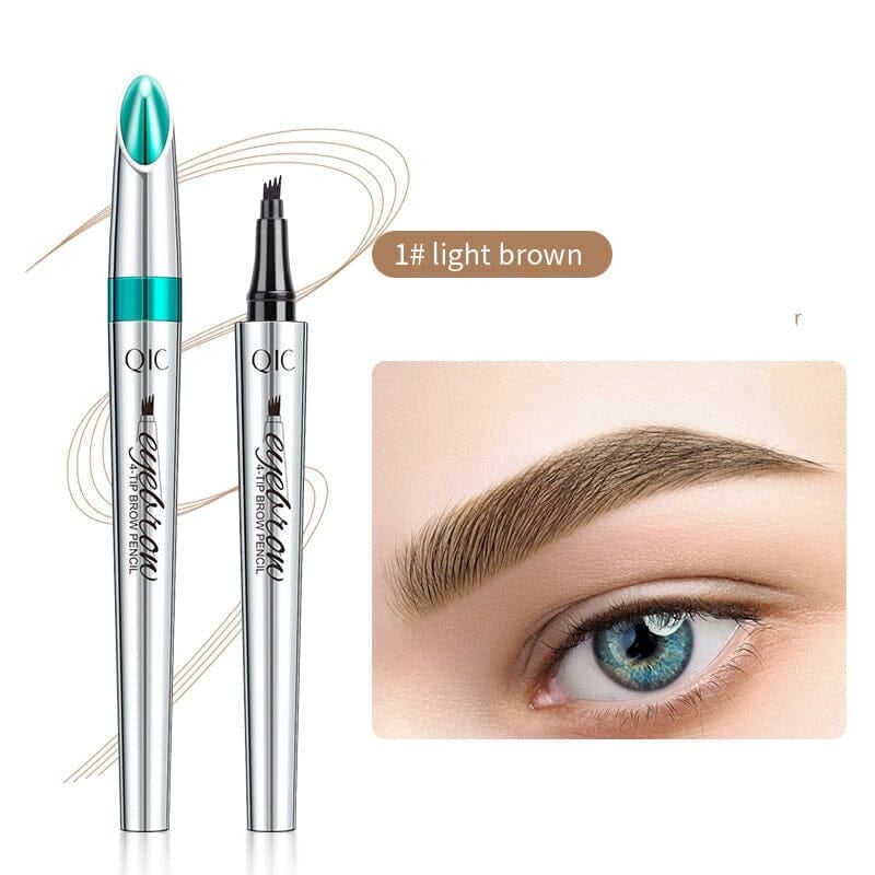 1+1 GRATIS | 3D Wasserdichter Microblading Augenbrauenstift — Für dichte, natürliche Brauen, die den ganzen Tag schmerzfrei halten