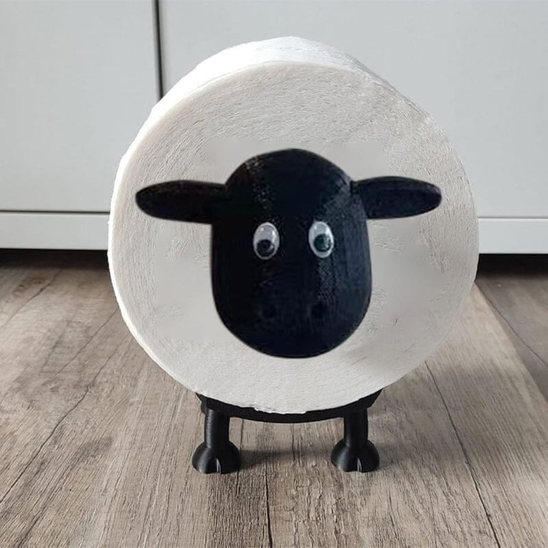 Schaf-Toilettenpapierhalter