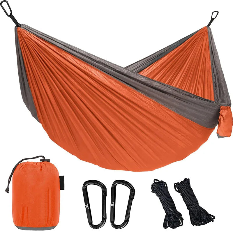 SkyRest Camping-Hängematte | Tragbar & Leicht | Reißfestes Nylongewebe | Outdoor Reise- und Gartenschaukel