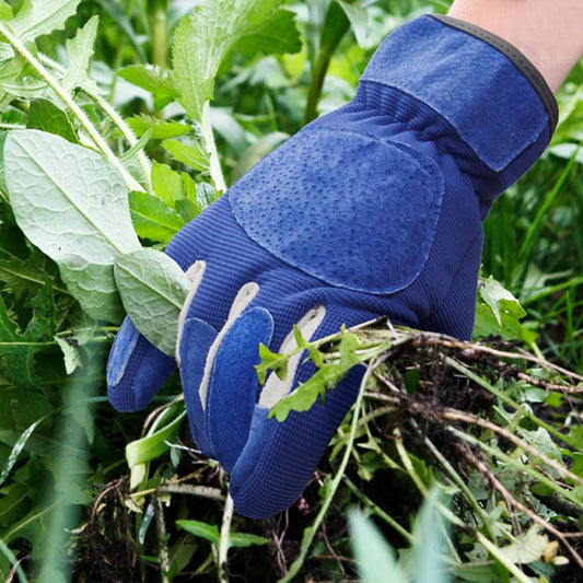 Dornenfeste Gartenhandschuhe mit verstärkter Handfläche