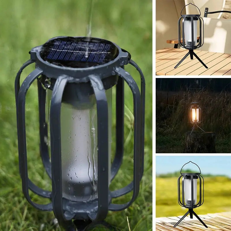 BurstGlow – Solarleuchte mit authentischem Flammenambiente!