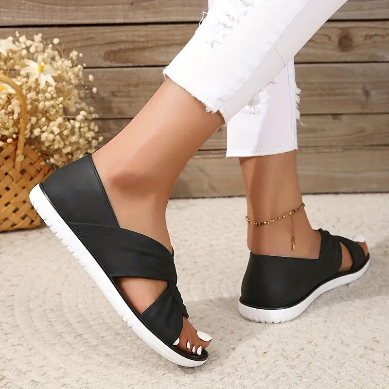 Lenja - Komfort Rutsch Sandalen