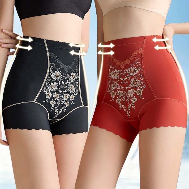 Grace – Bestickter High-Waist Bauchweg-Slip