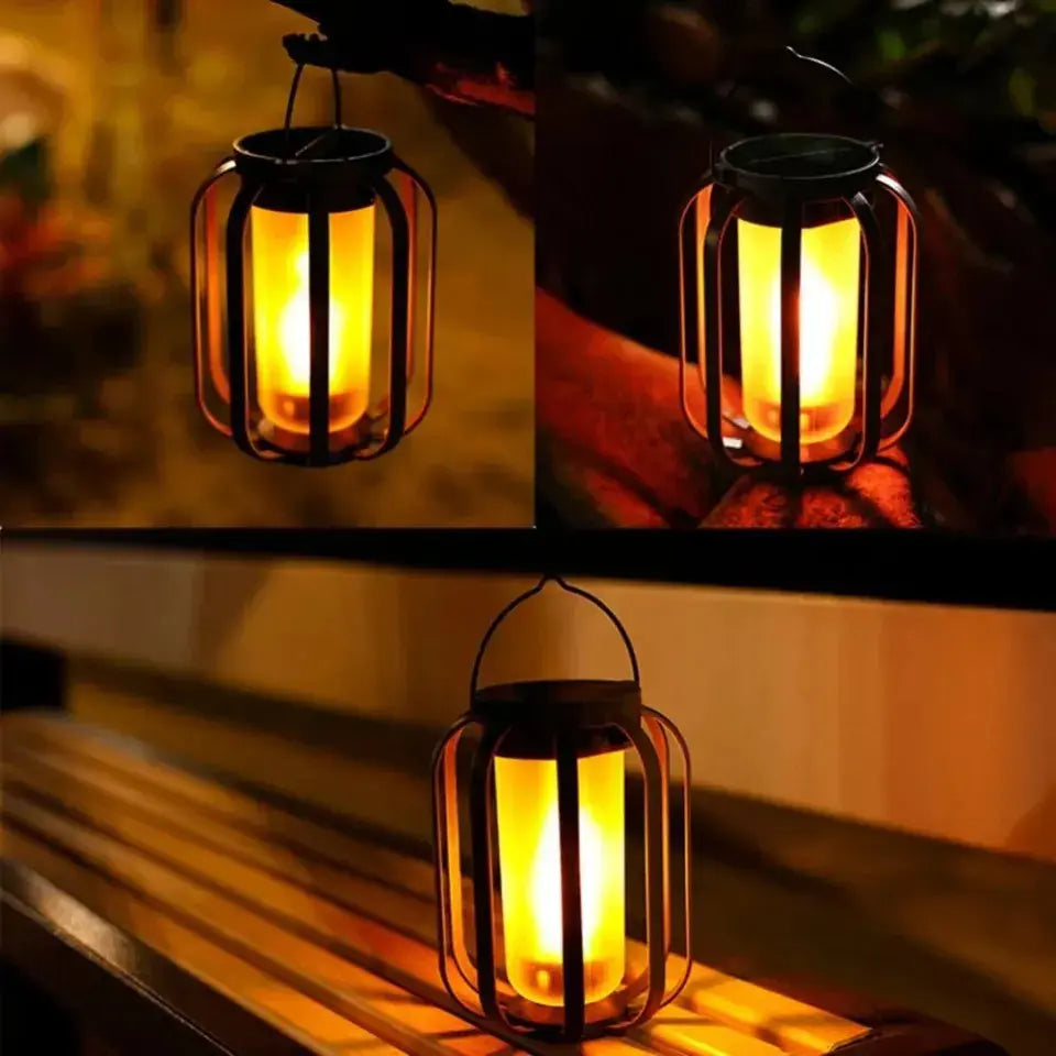 BurstGlow – Solarleuchte mit authentischem Flammenambiente!