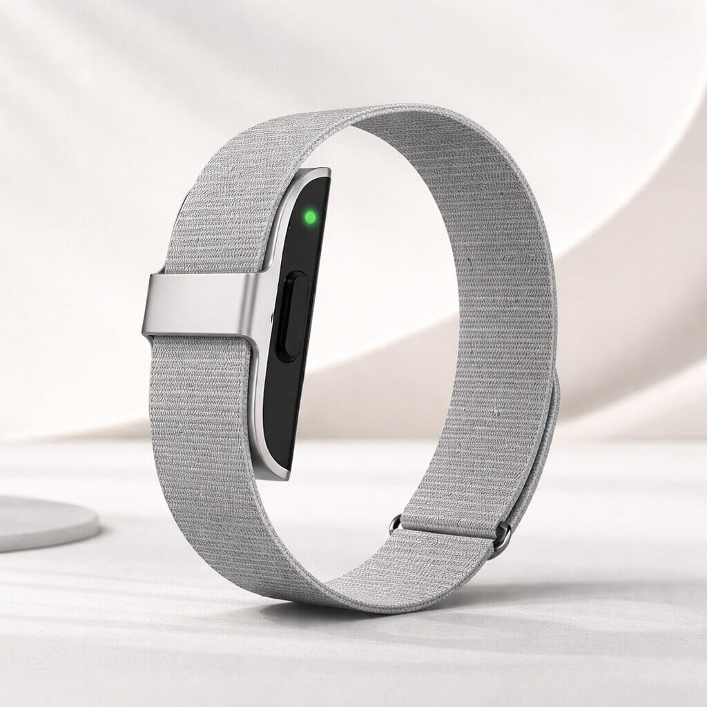 Fitness Tracker mit Herzfrequenz, Blutdruck & Schlaftracking | App Auswertung | Wasserfest | SleepVanta