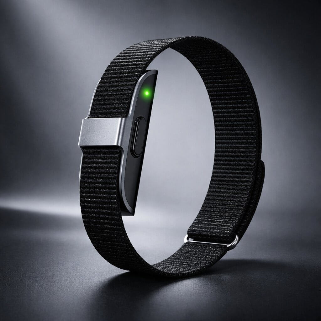 Fitness Tracker mit Herzfrequenz, Blutdruck & Schlaftracking | App Auswertung | Wasserfest | SleepVanta