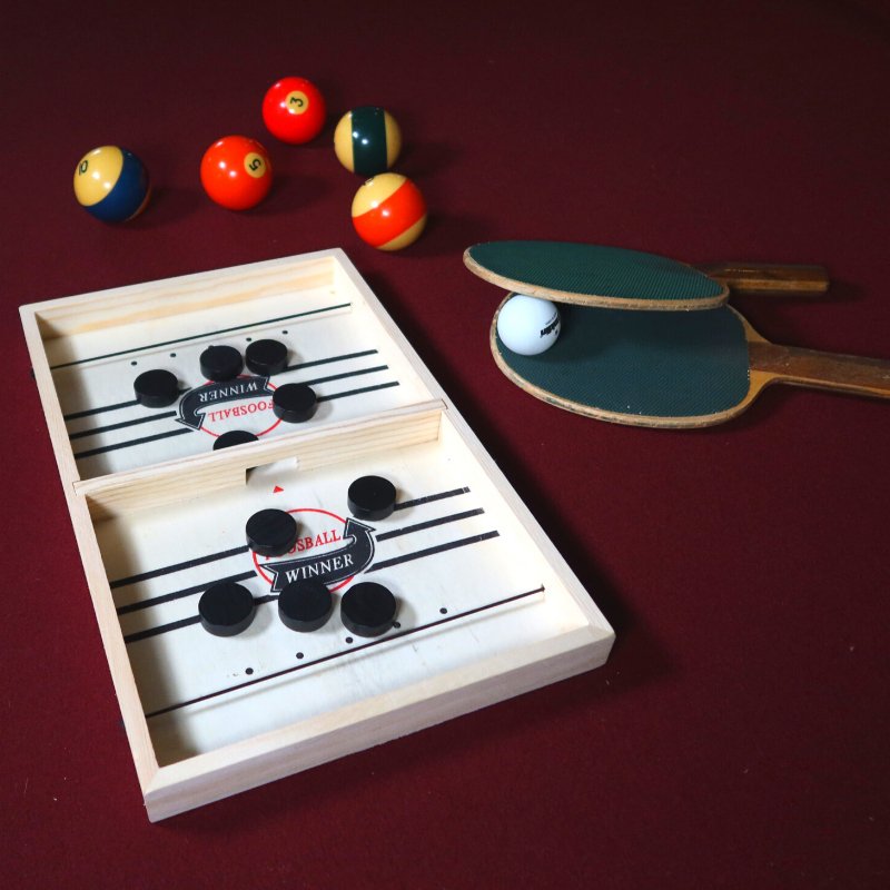 FoosballPuck - Seien Sie der Erste, der all seine Discs loswird!