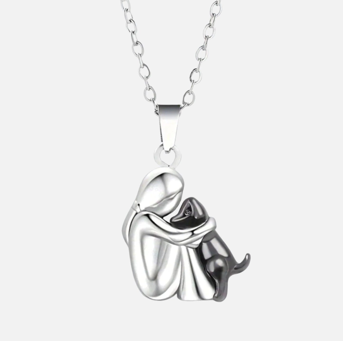 Avalance | Elegante Umarmung Anhänger Kette | Stilvollen Schmuck