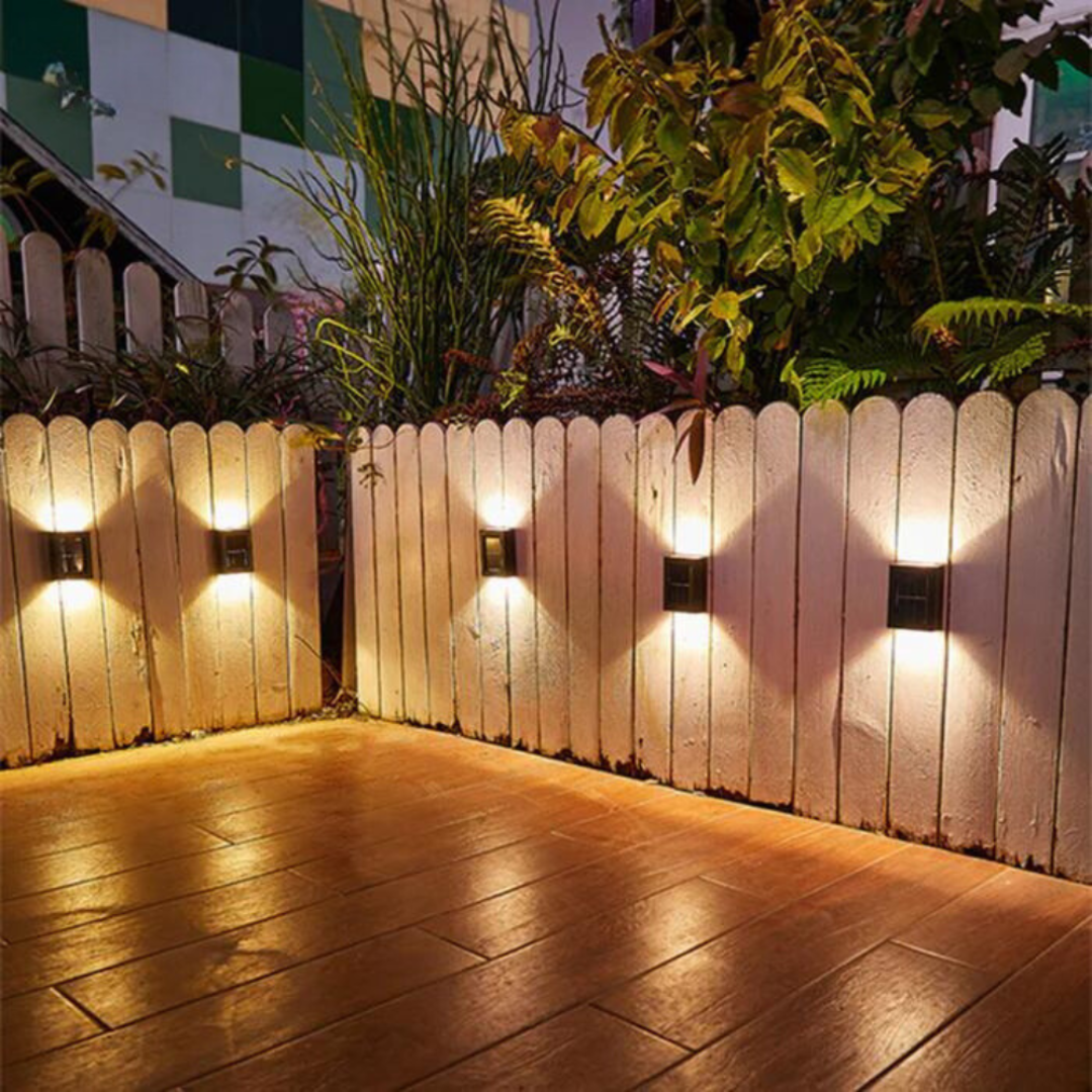 luxuriöse drahtlose Solar-Gartenlampen