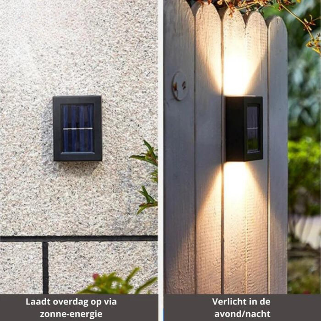 luxuriöse drahtlose Solar-Gartenlampen