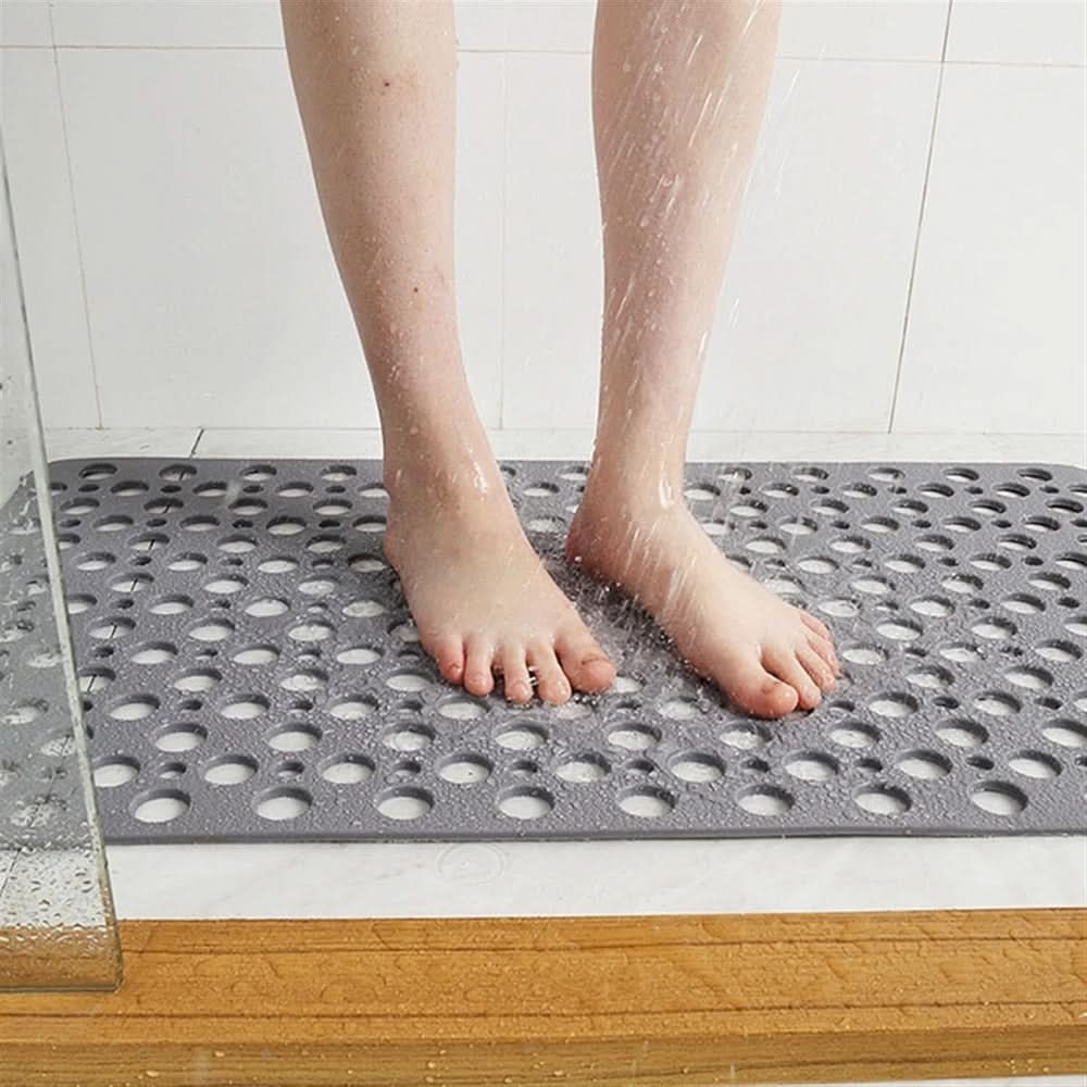 Duschmatte rutschfest PVC mit TPE | Saugnäpfe | Wasserablauf-Löcher | | Gripflow