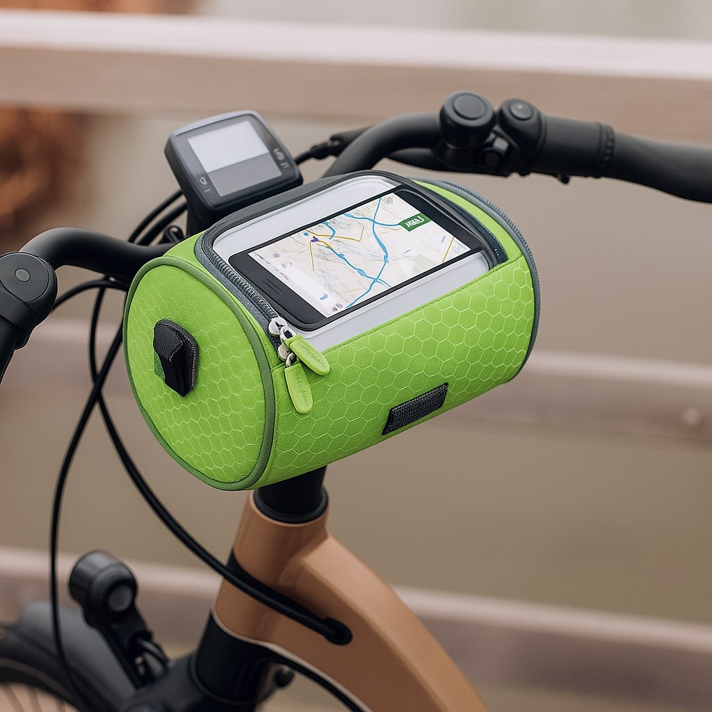 Tourix | Lenkertasche für Fahrrad | Wasserdichte Fahrradtasche mit Touchscreen