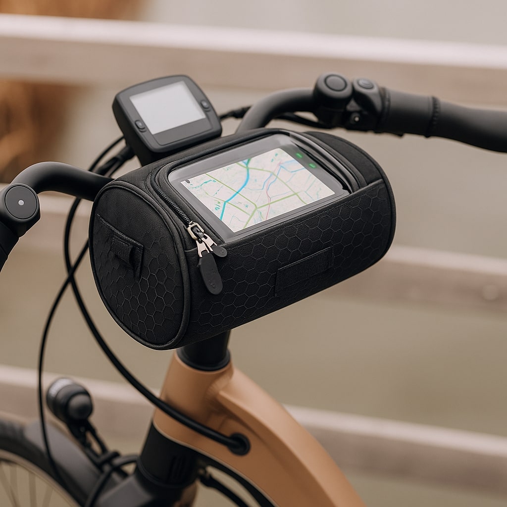 Tourix | Lenkertasche für Fahrrad | Wasserdichte Fahrradtasche mit Touchscreen