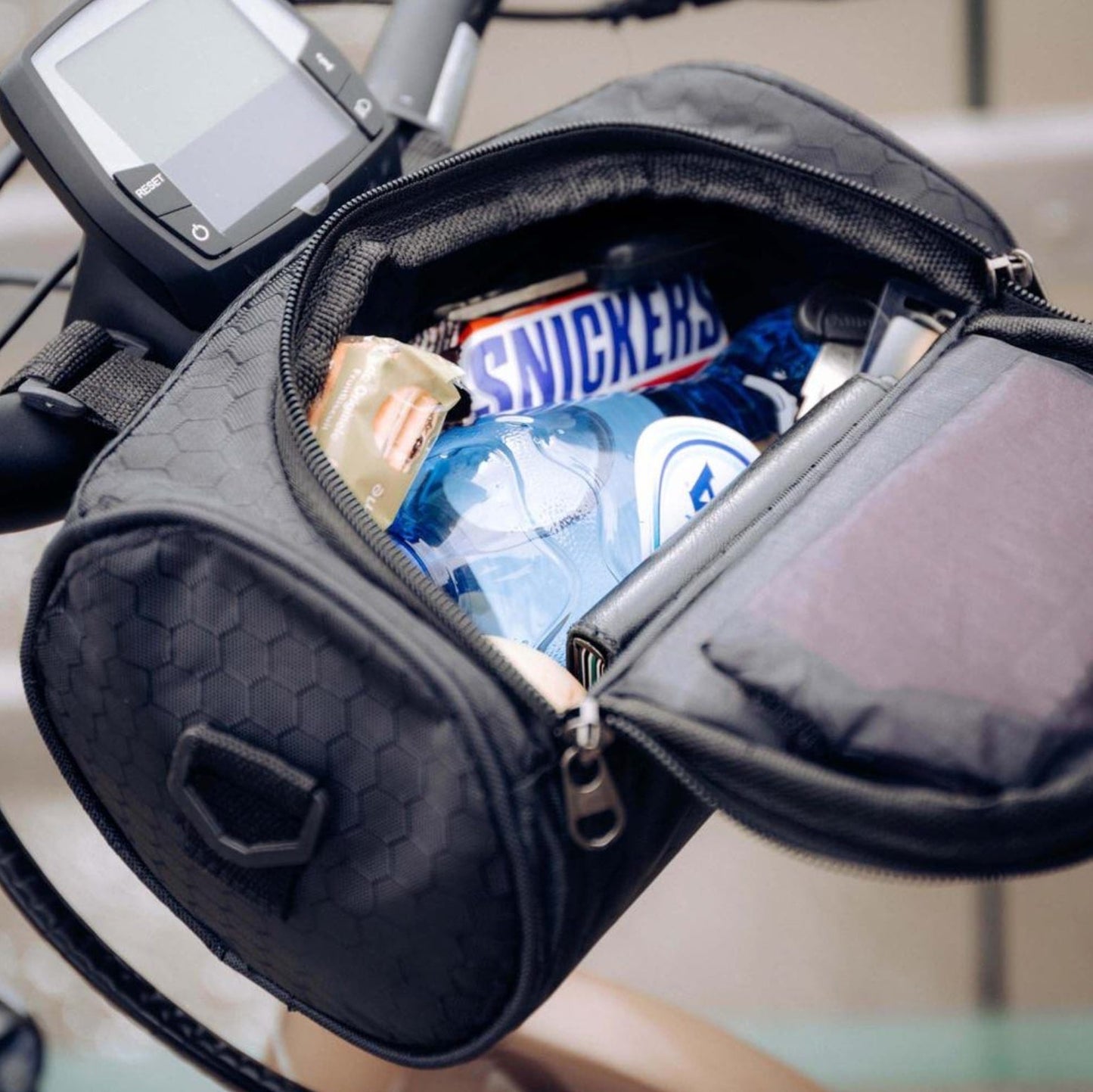 Tourix | Lenkertasche für Fahrrad | Wasserdichte Fahrradtasche mit Touchscreen