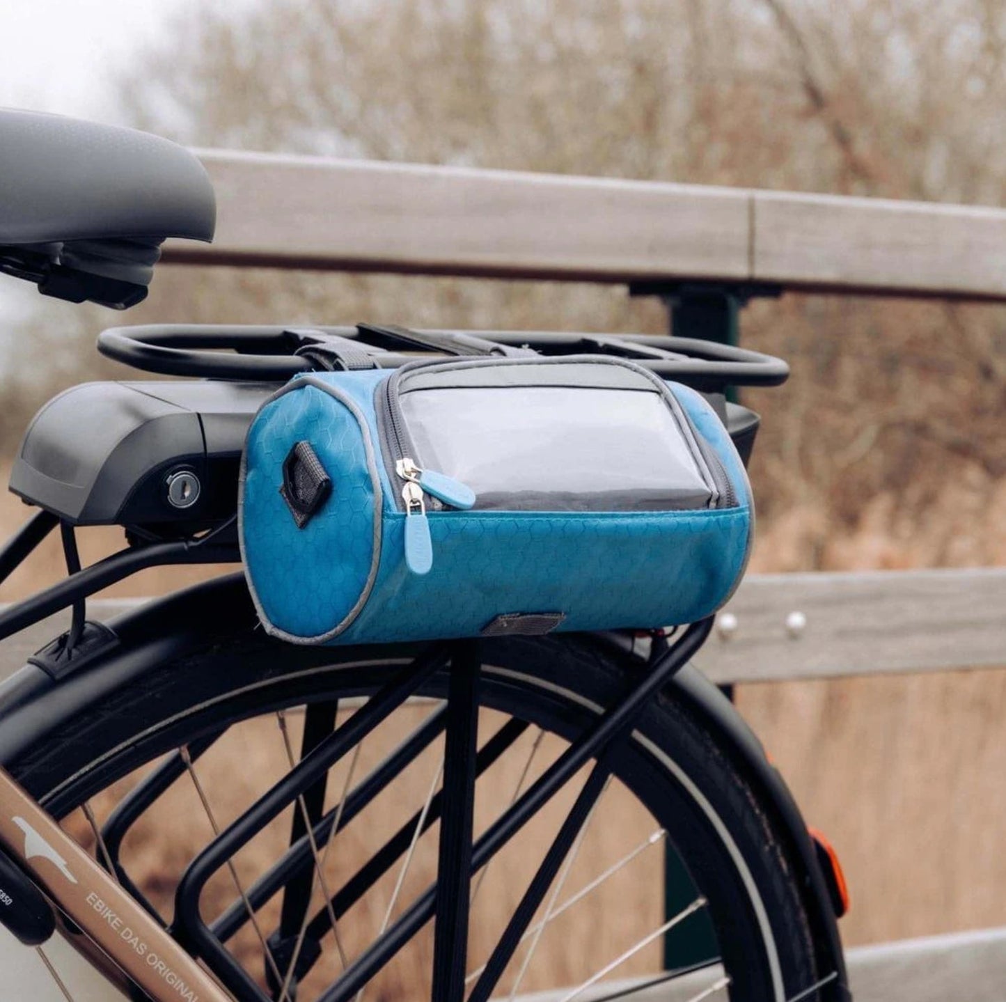 Tourix | Lenkertasche für Fahrrad | Wasserdichte Fahrradtasche mit Touchscreen