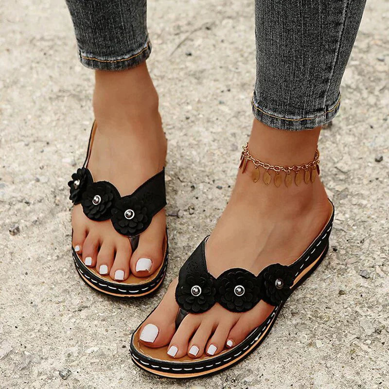 Lena Luxe - Bequeme orthopädische Sandalen