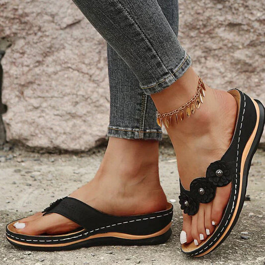 Lena Luxe - Bequeme orthopädische Sandalen