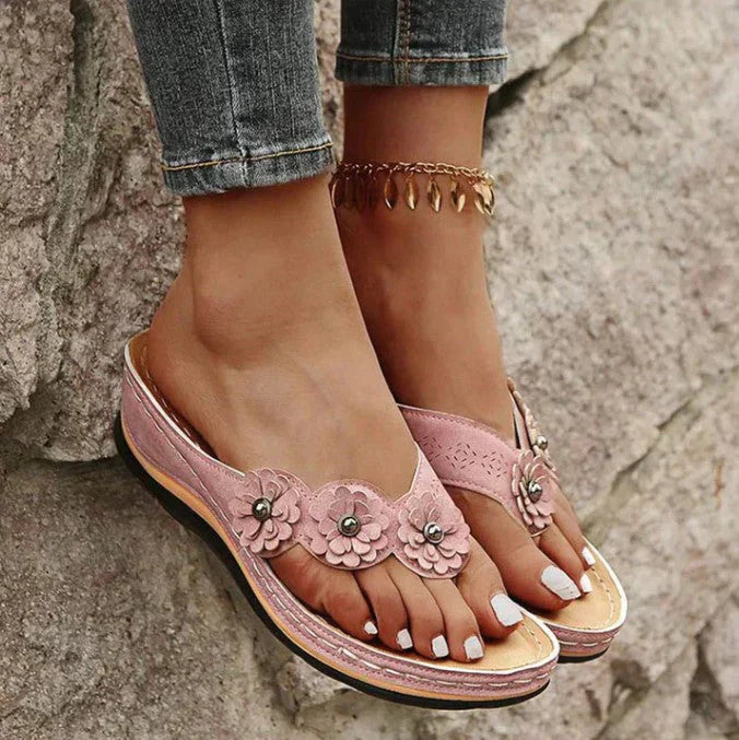 Lena Luxe - Bequeme orthopädische Sandalen
