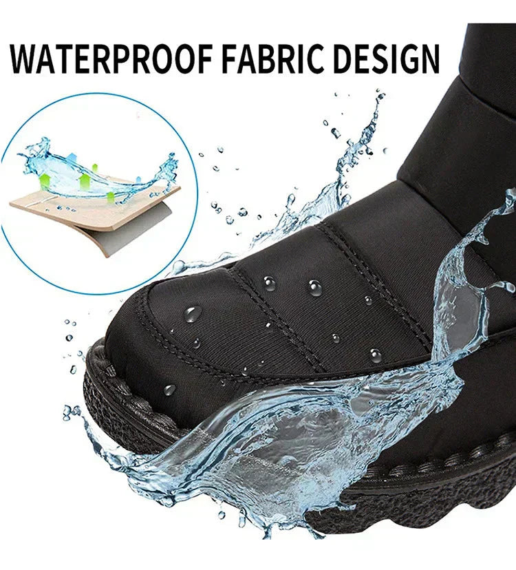 SnowStep – Damen Winterboots wasserdicht & rutschfest