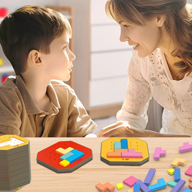 Kinder-Puzzlespiel - Kreativität und Denkstärke fördern