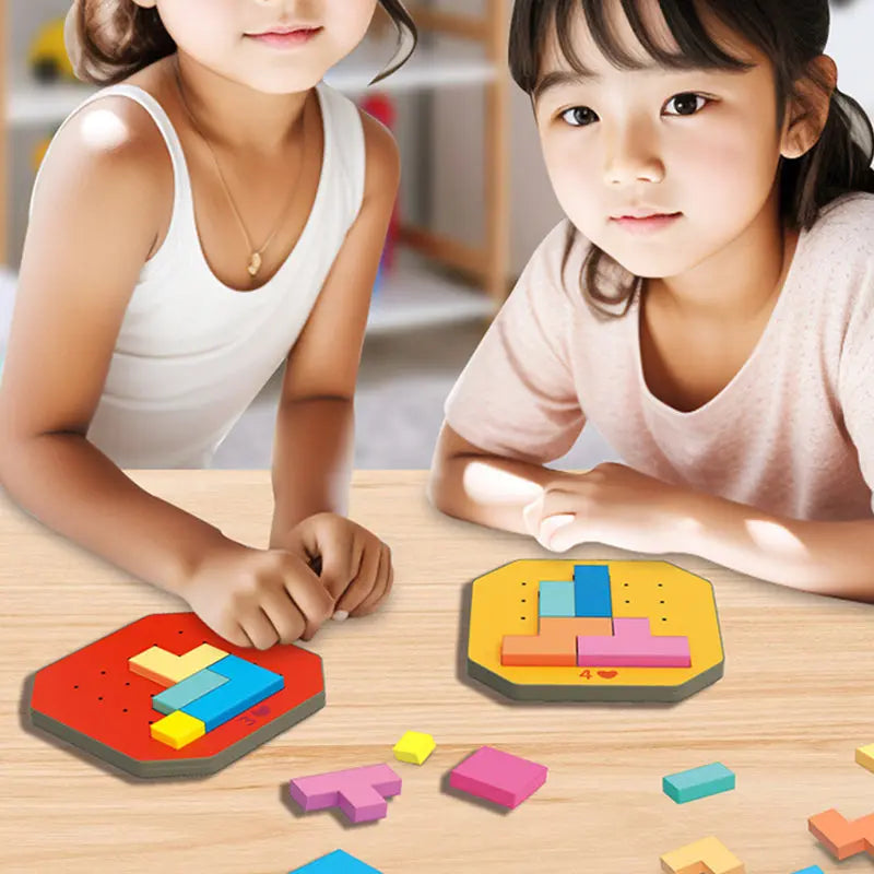 Kinder-Puzzlespiel - Kreativität und Denkstärke fördern