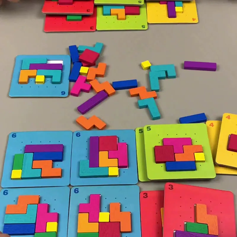 Kinder-Puzzlespiel - Kreativität und Denkstärke fördern