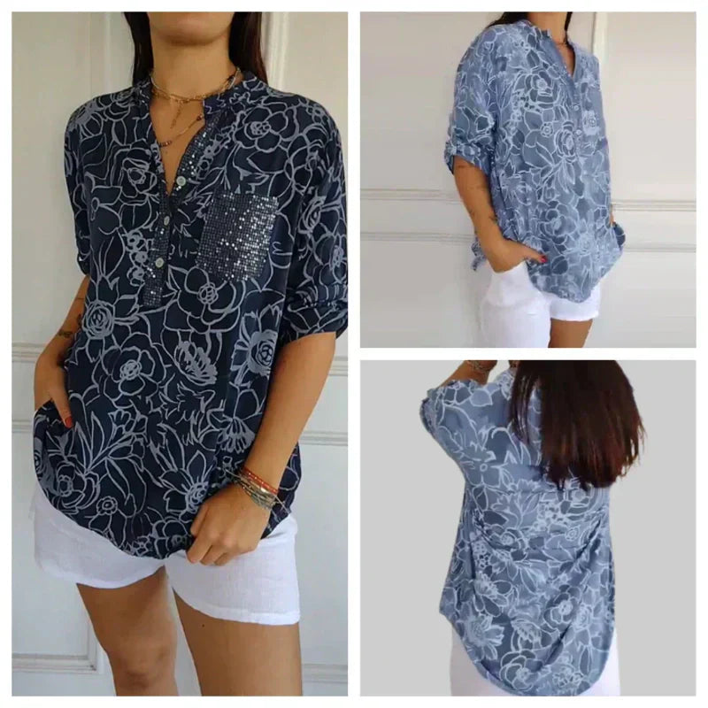 Neue bedruckte Damen-Shirts