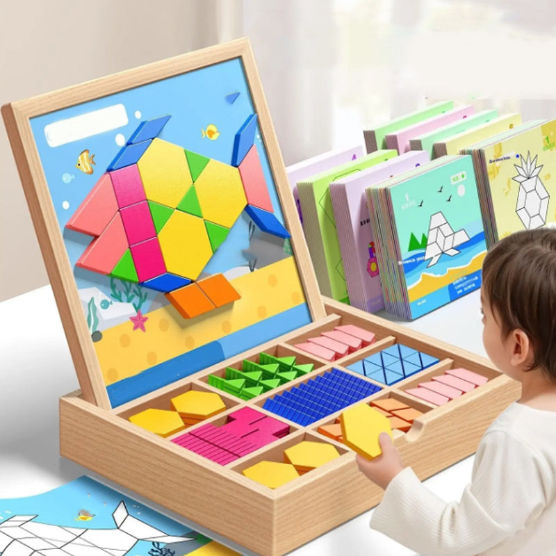 MagniPlay – Magnetisches Holzpuzzle-Spiel | 50% RABATT